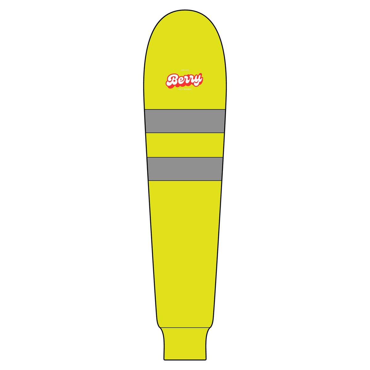 ANSI Class 3 Reflective Long-Sleeve Safety T-Shirt — High-Visibility Work Top with 'Berry' Logo