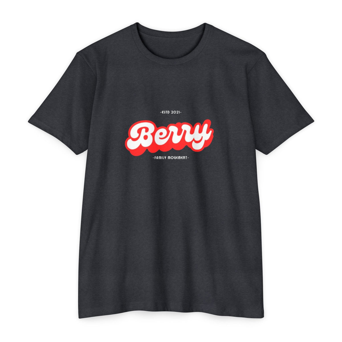 Berry Retro Script T-Shirt