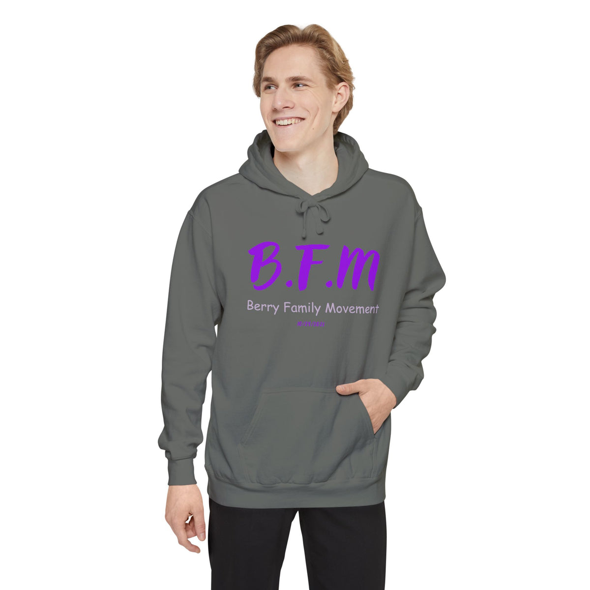 B.F.M. Hoodie — Berry Family Movement Pullover
