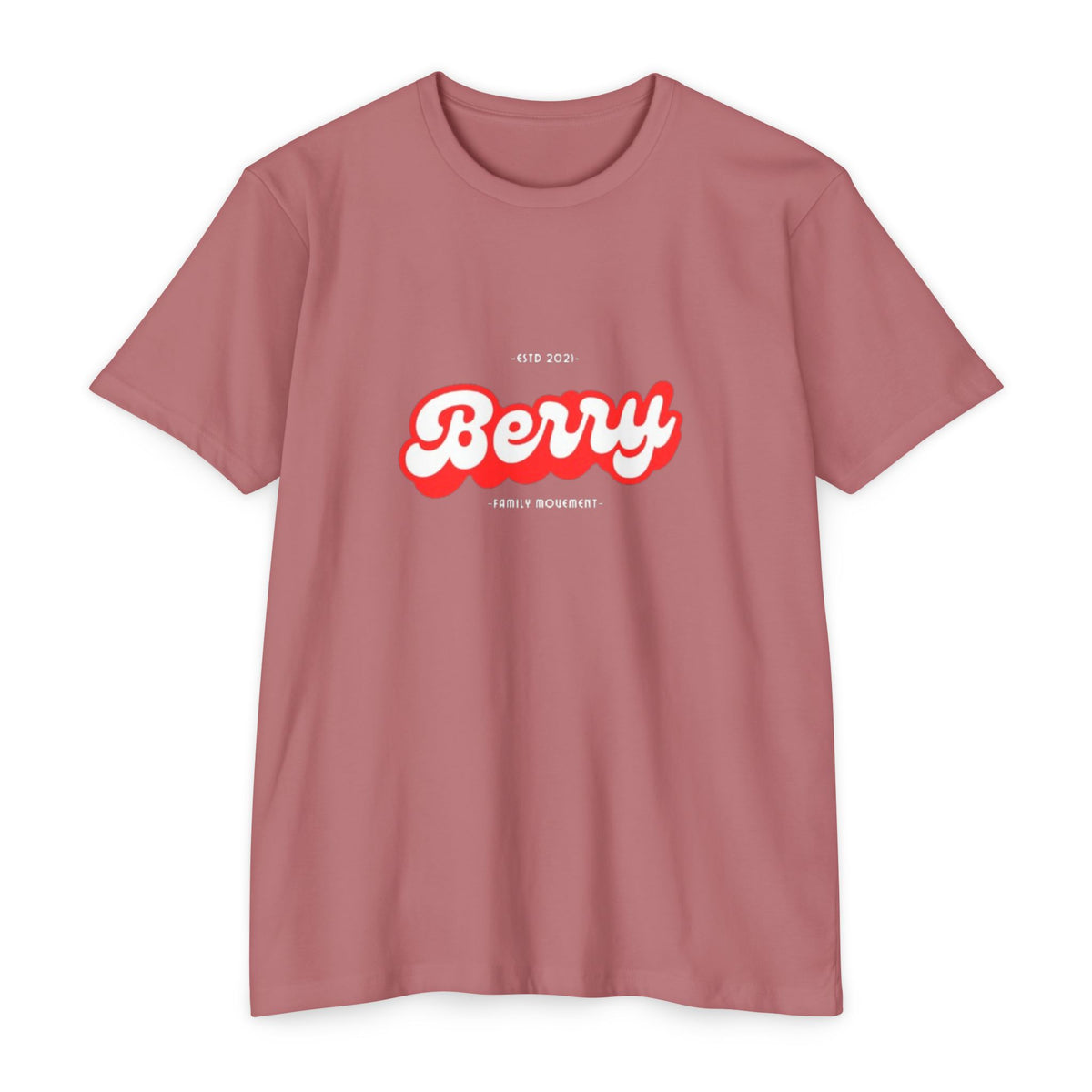 Berry Retro Script T-Shirt