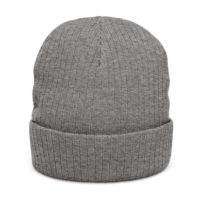 Embroidered 'Get It Movin' Beanie - Ribbed Knit Winter Hat