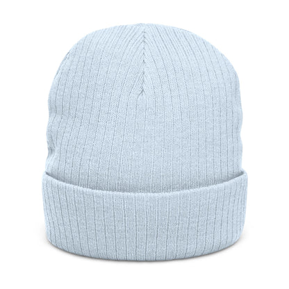 Embroidered 'Get It Movin' Beanie - Ribbed Knit Winter Hat