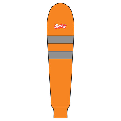 ANSI Class 3 Reflective Long-Sleeve Safety T-Shirt — High-Visibility Work Top with 'Berry' Logo