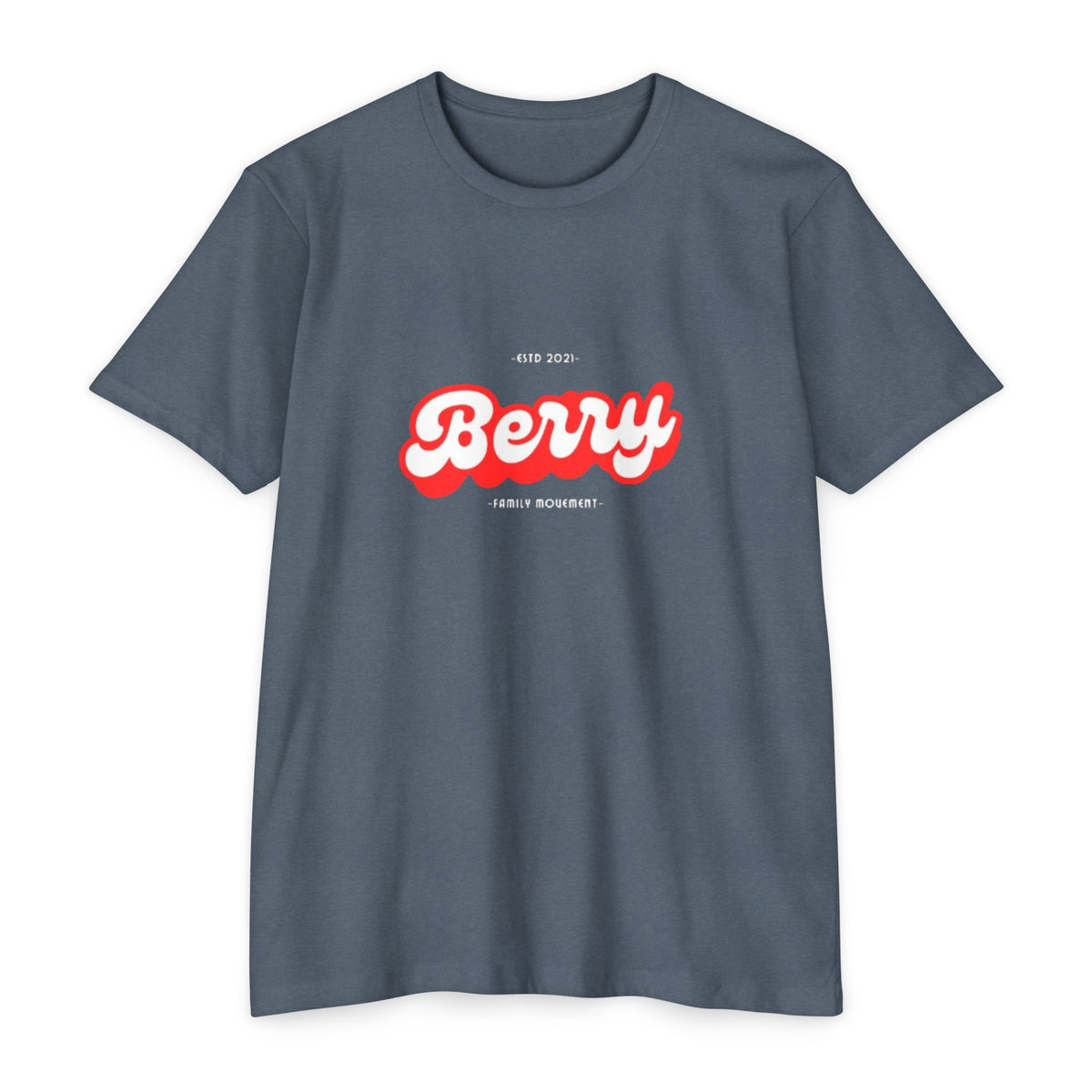 Berry Retro Script T-Shirt