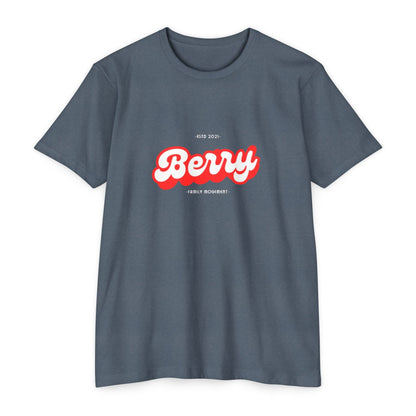 Berry Retro Script T-Shirt