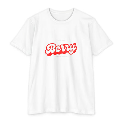 Berry Retro Script T-Shirt