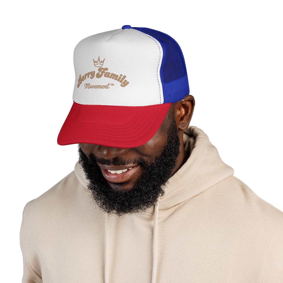 Trucker Cap — "Berry Family Movement" Logo Mesh Hat