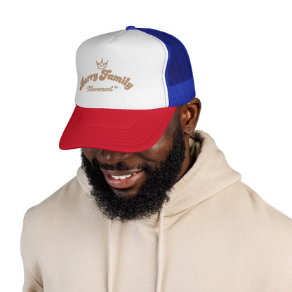 Trucker Cap — "Berry Family Movement" Logo Mesh Hat