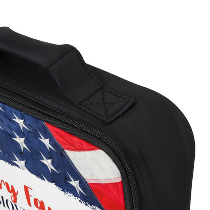 Berry Family Movement American Flag Lunch Bag — Patriotic Insulated Lunchbox