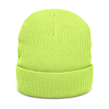 Embroidered 'Get It Movin' Beanie - Ribbed Knit Winter Hat