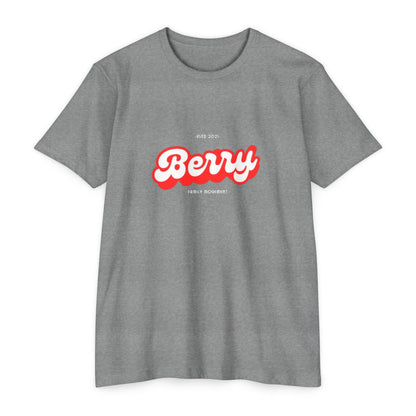 Berry Retro Script T-Shirt