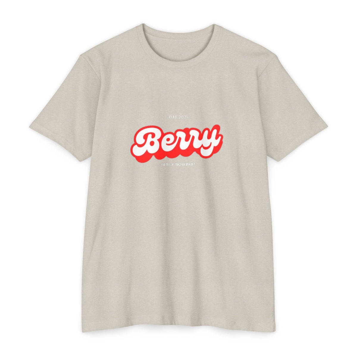 Berry Retro Script T-Shirt