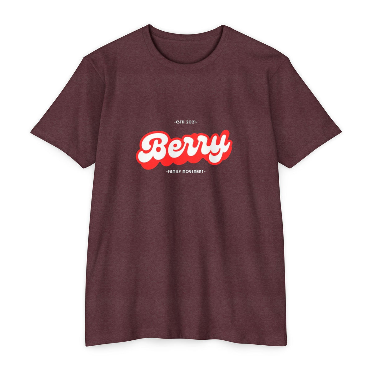 Berry Retro Script T-Shirt