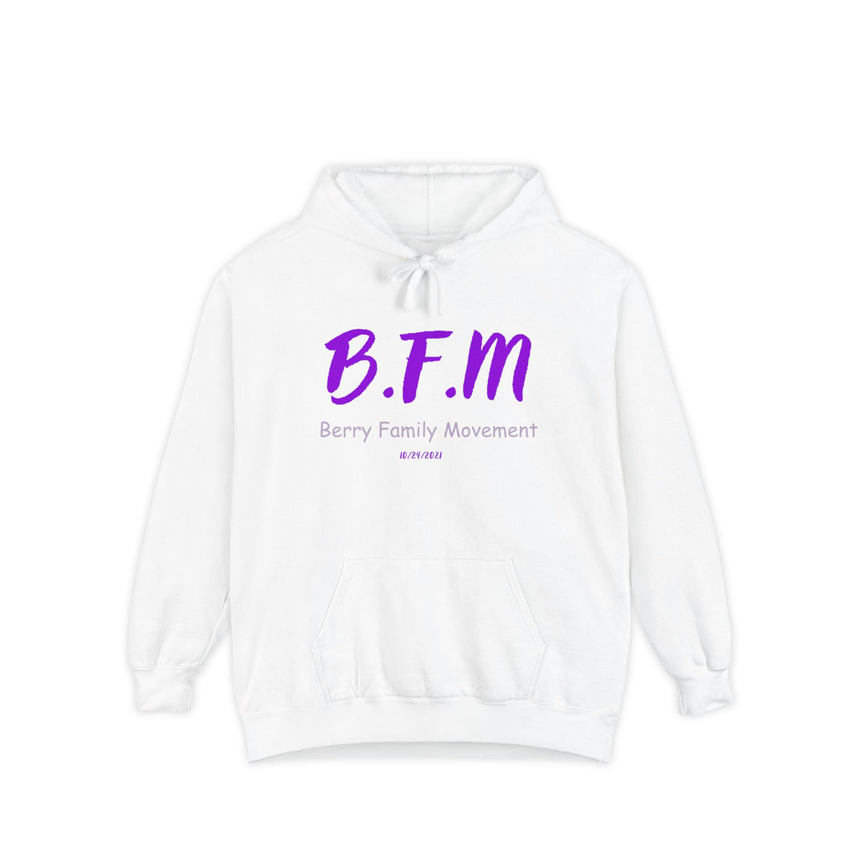 B.F.M. Hoodie — Berry Family Movement Pullover
