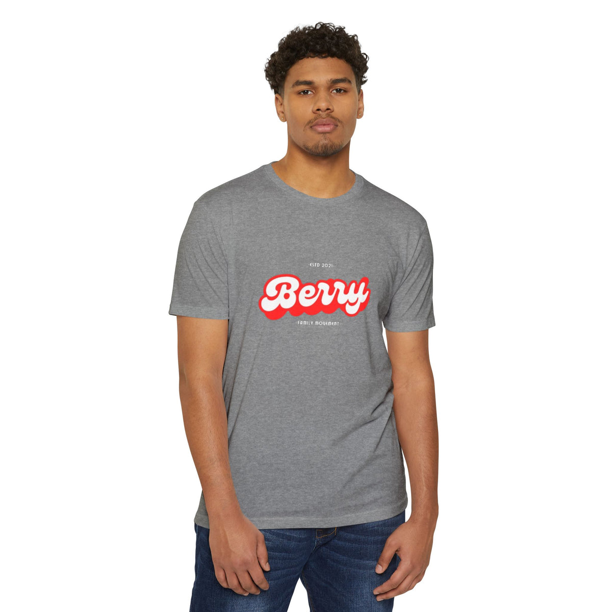 Berry Retro Script T-Shirt