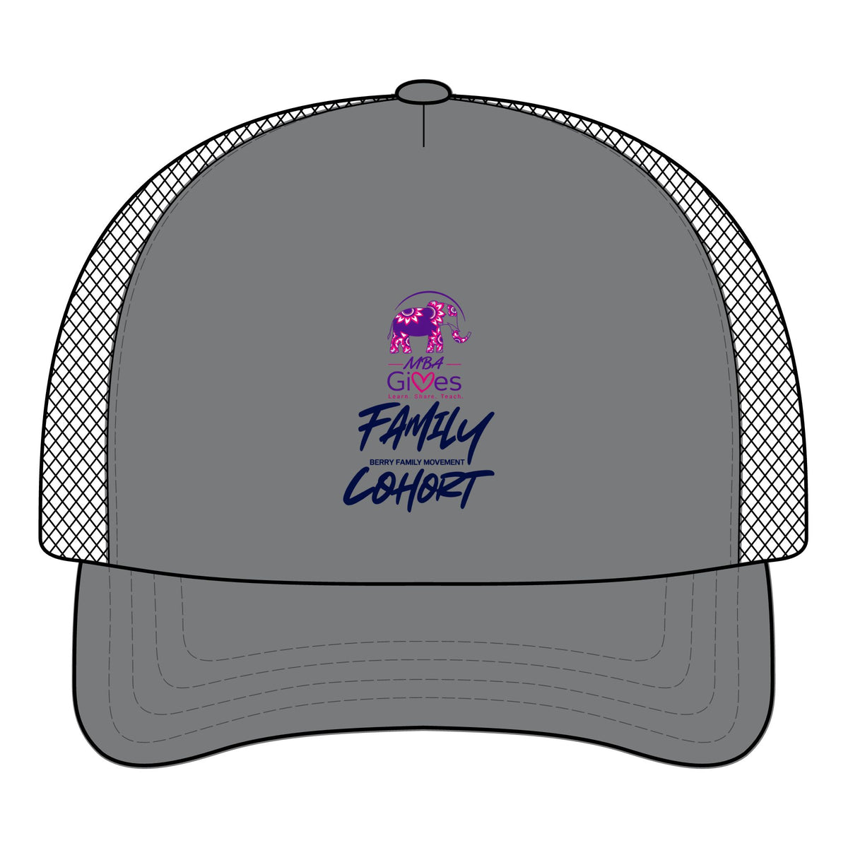 Trucker Cap — 'Gives Family Cohort' Logo Hat