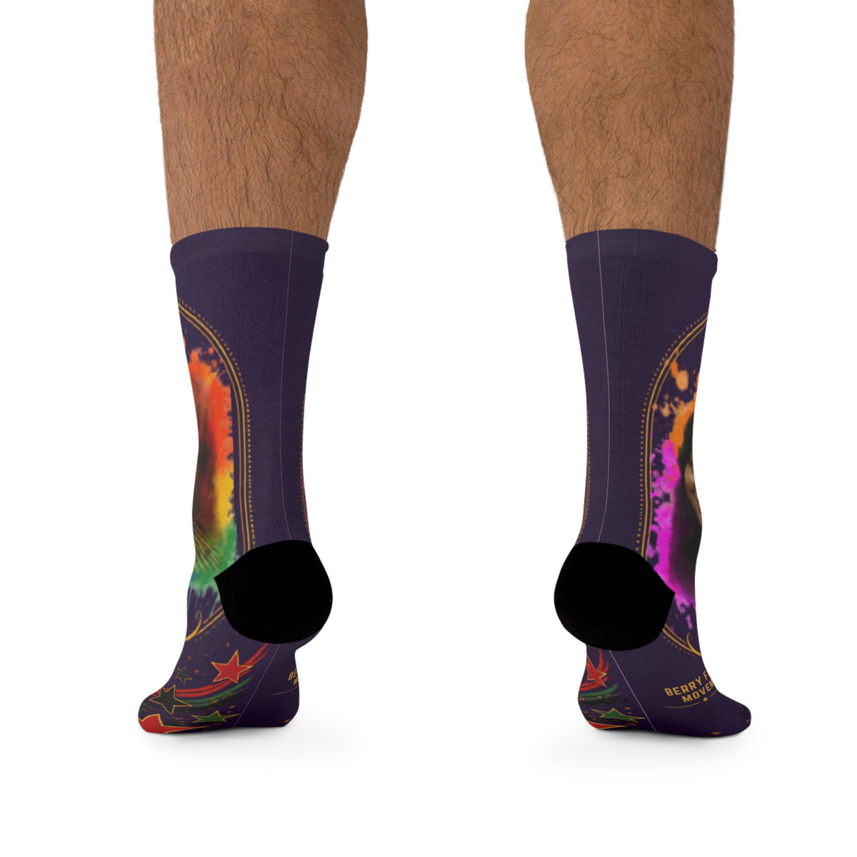 Personalized Photo Crew Socks — Custom Family Memory Recycled Poly Socks