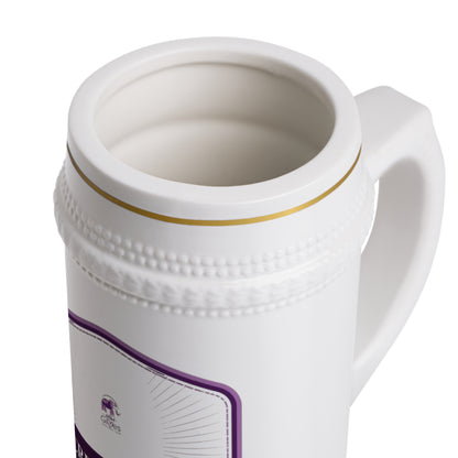 Personalized Beer Stein Mug – 'Berry Family Movement' Ceramic Oktoberfest Stein