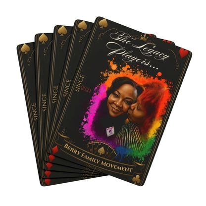 Poker Playing Cards — Custom Berry Family Photocard Deck