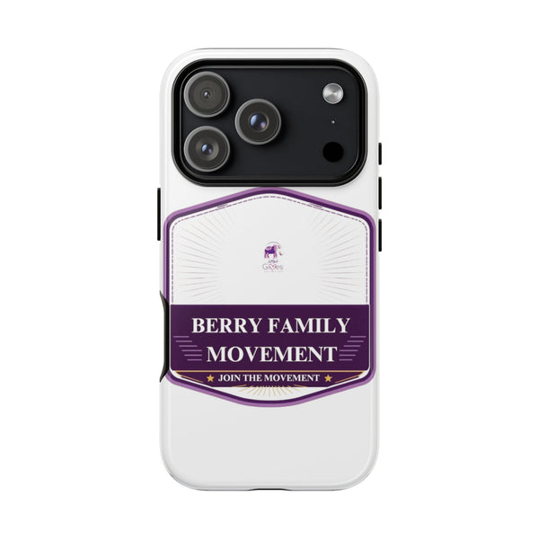 Berry Family Reunion Phone Case — Personalized Crest "Family • Legacy • Love"