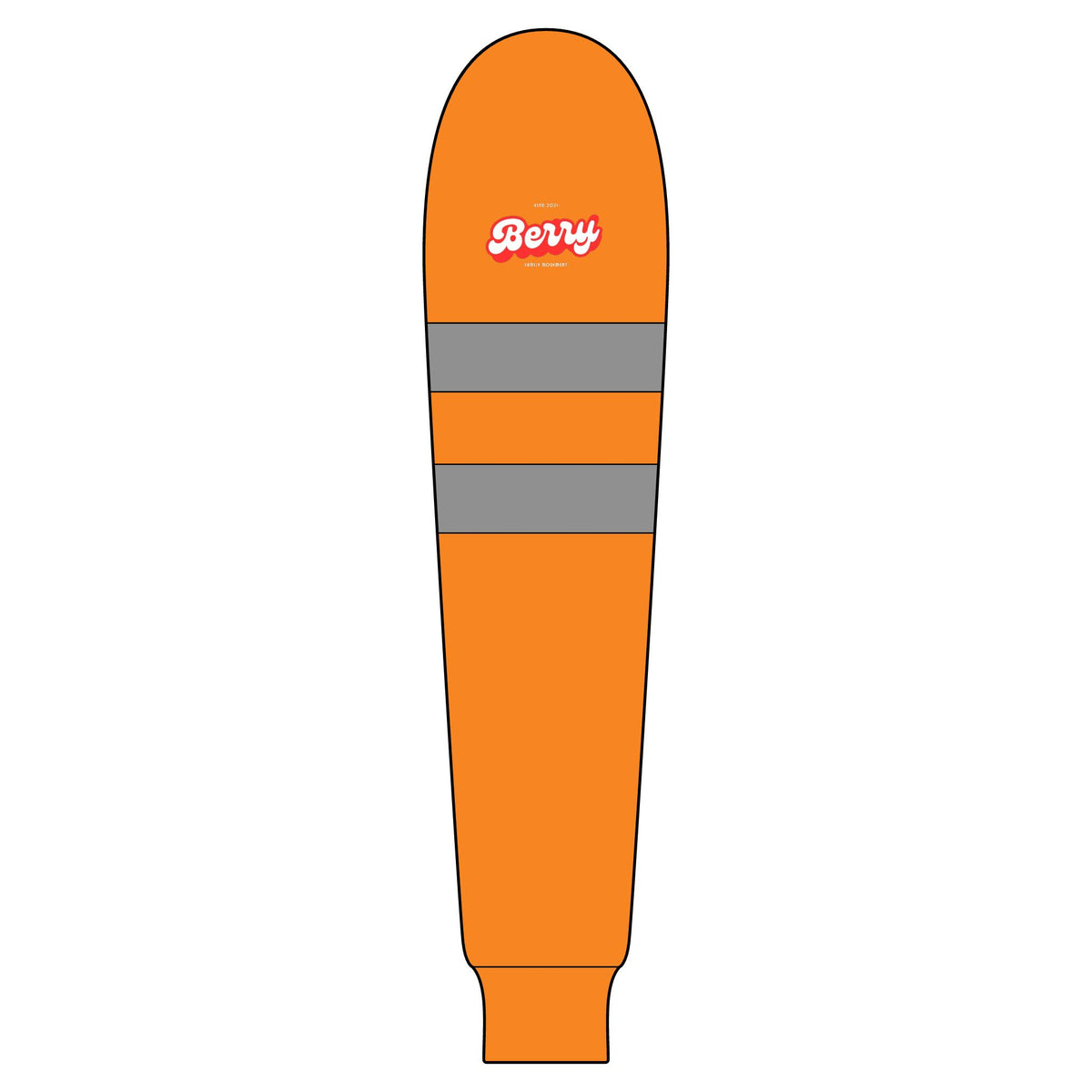 ANSI Class 3 Reflective Long-Sleeve Safety T-Shirt — High-Visibility Work Top with 'Berry' Logo