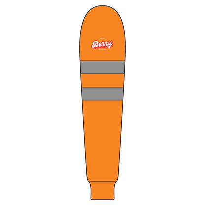 ANSI Class 3 Reflective Long-Sleeve Safety T-Shirt — High-Visibility Work Top with 'Berry' Logo