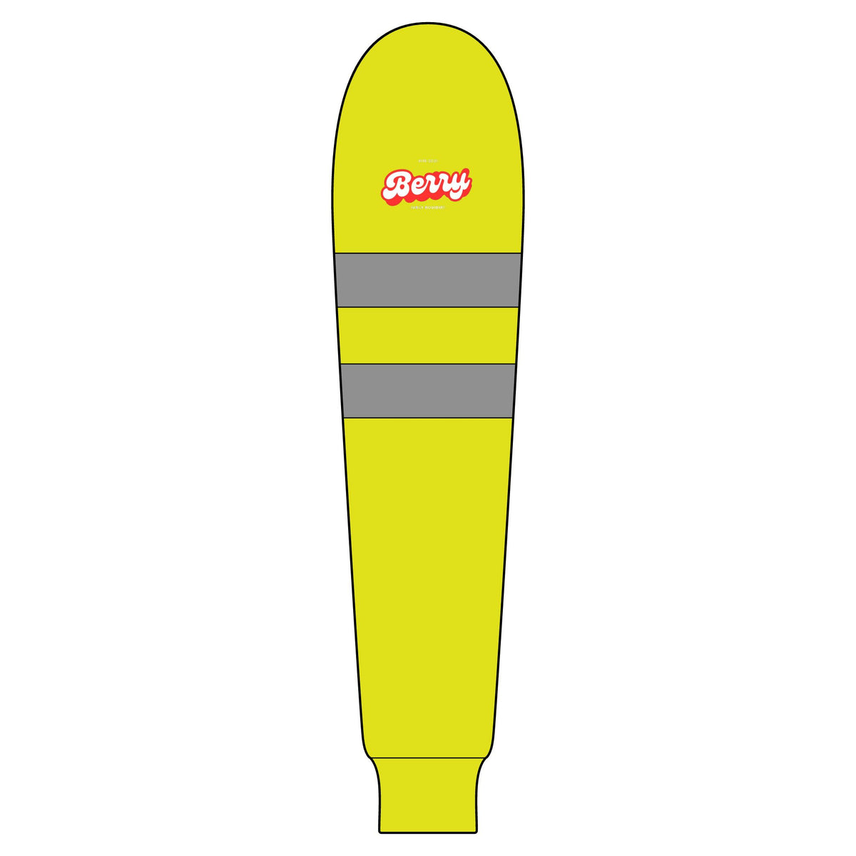 ANSI Class 3 Reflective Long-Sleeve Safety T-Shirt — High-Visibility Work Top with 'Berry' Logo