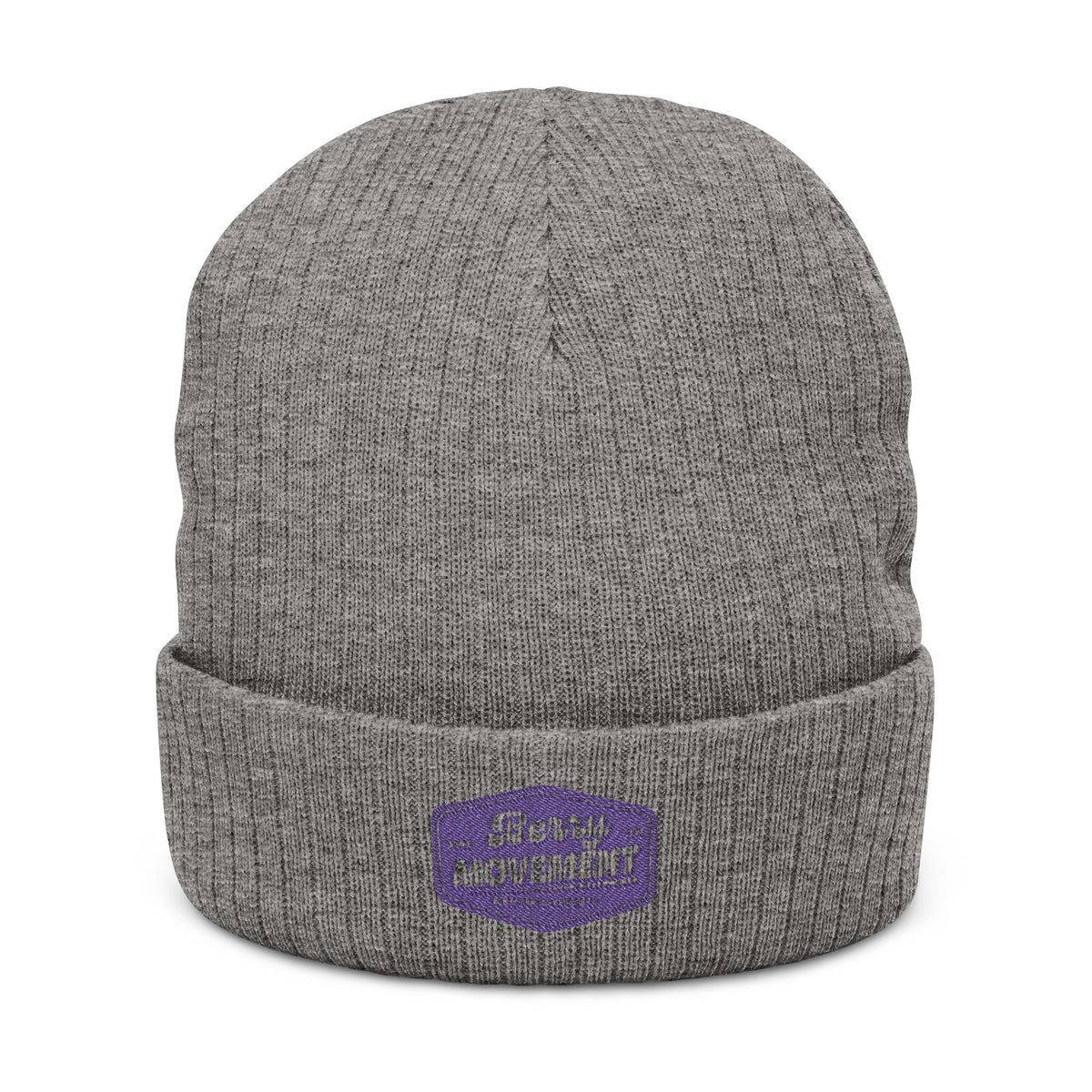 Embroidered 'Get It Movin' Beanie - Ribbed Knit Winter Hat