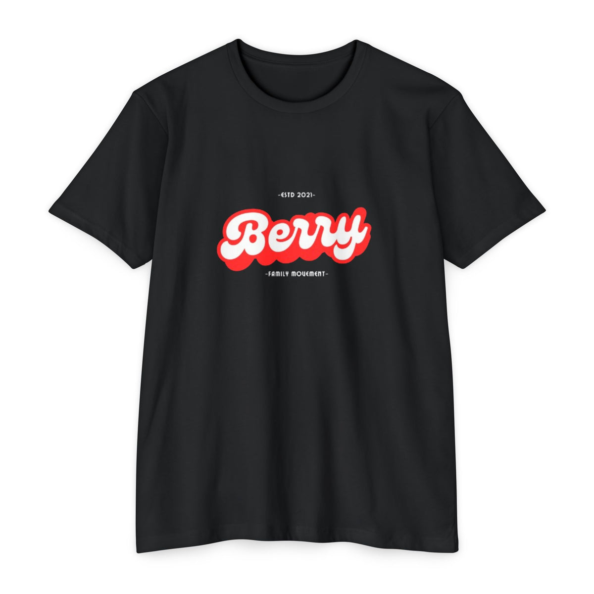 Berry Retro Script T-Shirt