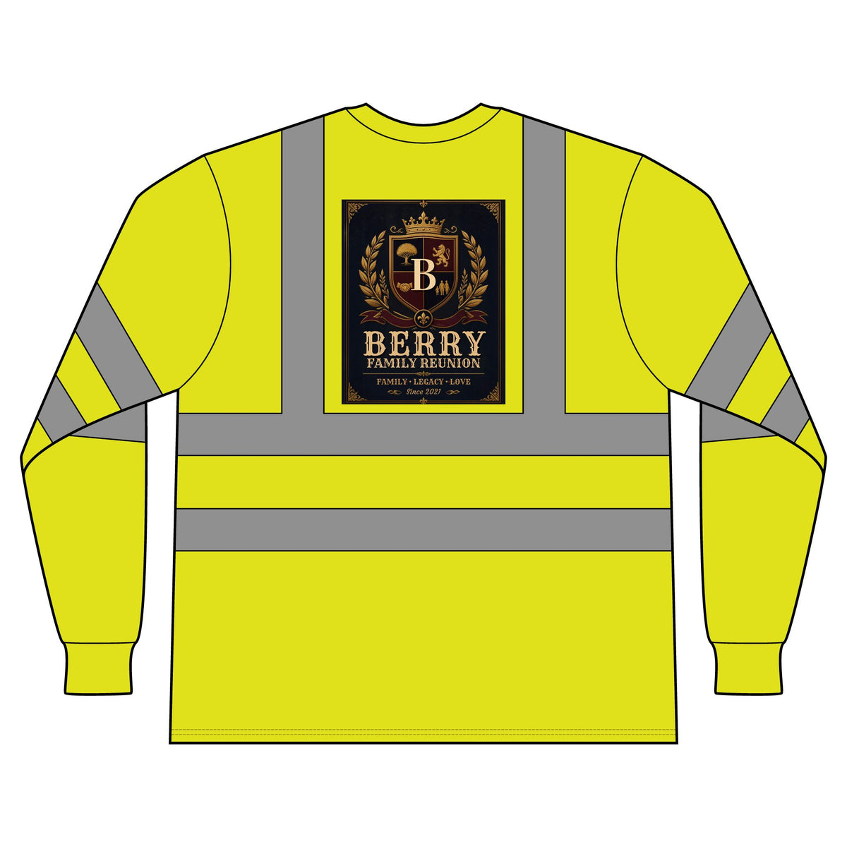 ANSI 107 Class 3 Long Sleeve Snag-Resistant Reflective T-Shirt