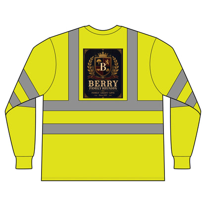 ANSI 107 Class 3 Long Sleeve Snag-Resistant Reflective T-Shirt