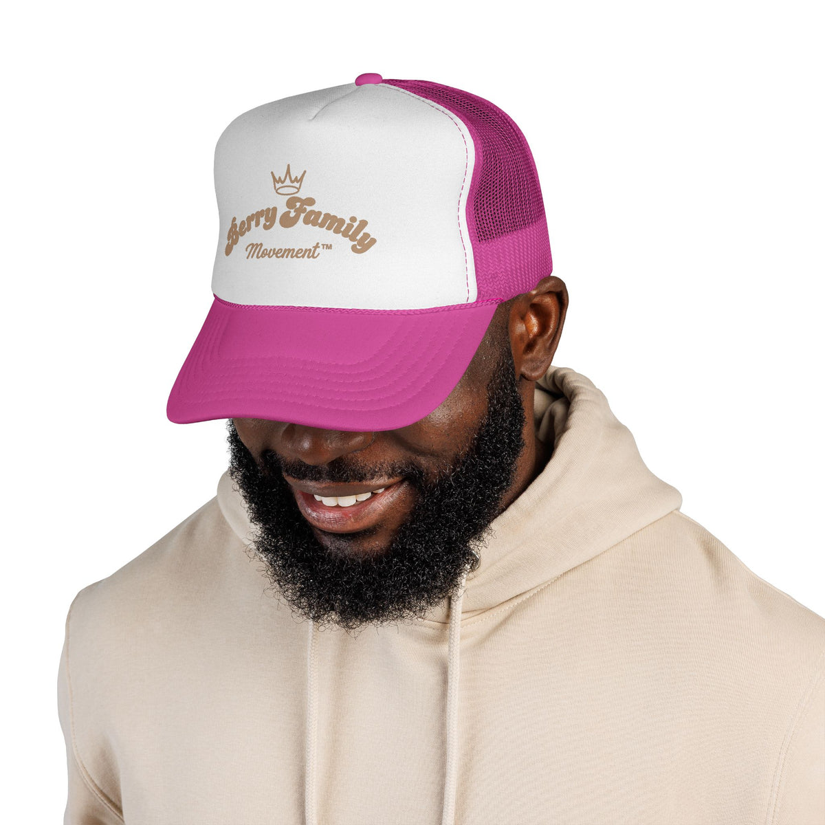 Trucker Cap — "Berry Family Movement" Logo Mesh Hat