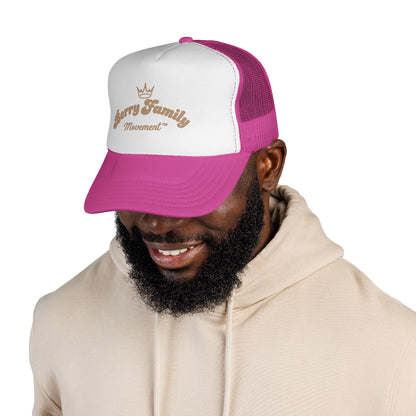 Trucker Cap — "Berry Family Movement" Logo Mesh Hat