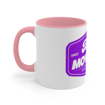 Berry Movement Accent Mug — Pink Interior Coffee Cup, Berry Family Movement Design