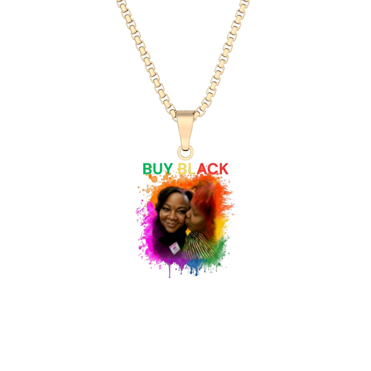 Custom Photo Pendant — Personalized Cutout Portrait Necklace