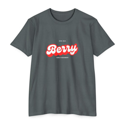 Berry Retro Script T-Shirt