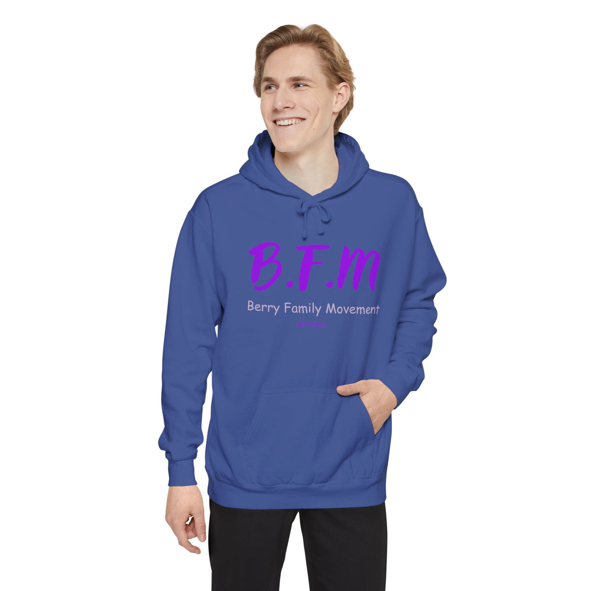 B.F.M. Hoodie — Berry Family Movement Pullover