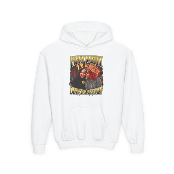 Youth Hoodie — Berry Family Movement Crest Sweatshirt