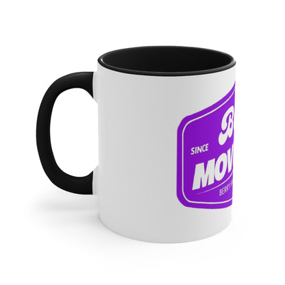 Berry Movement Accent Mug — Pink Interior Coffee Cup, Berry Family Movement Design