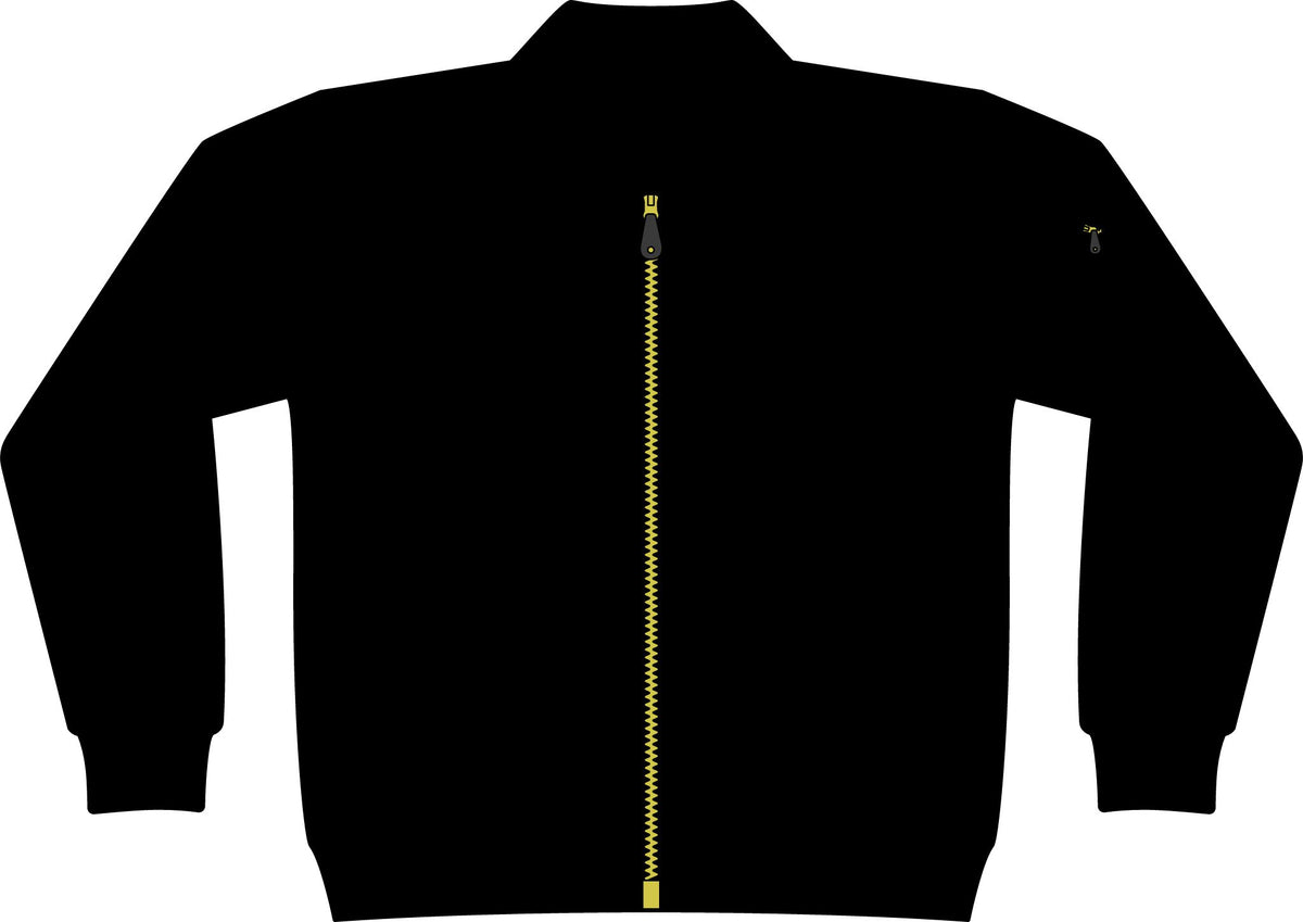 Bomber Jacket — Retro 'Berry' Logo Zip-Up