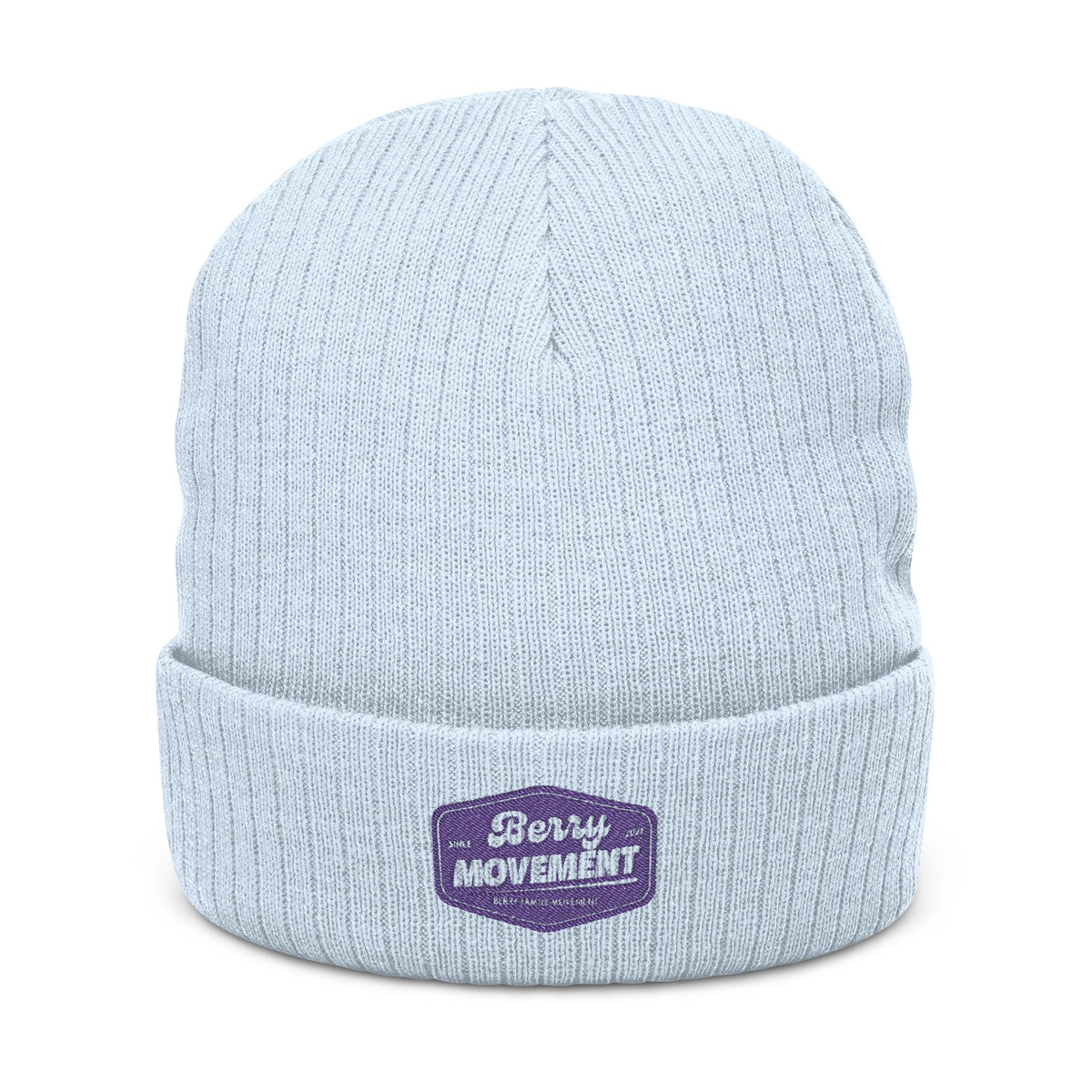 Embroidered 'Get It Movin' Beanie - Ribbed Knit Winter Hat