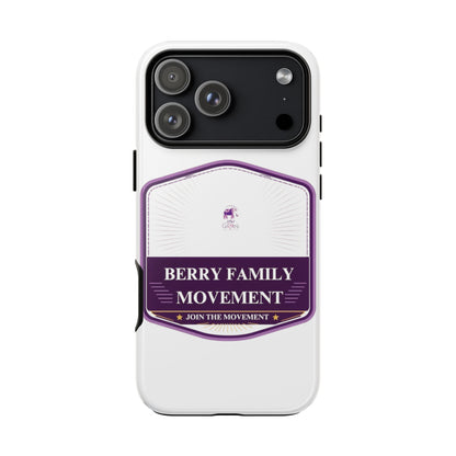Berry Family Reunion Phone Case — Personalized Crest "Family • Legacy • Love"