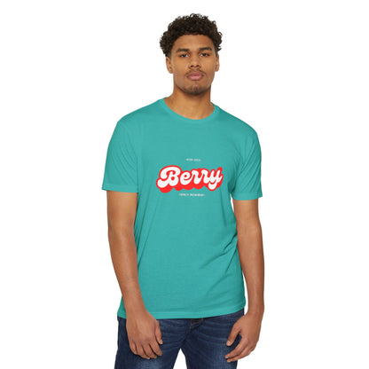 Berry Retro Script T-Shirt