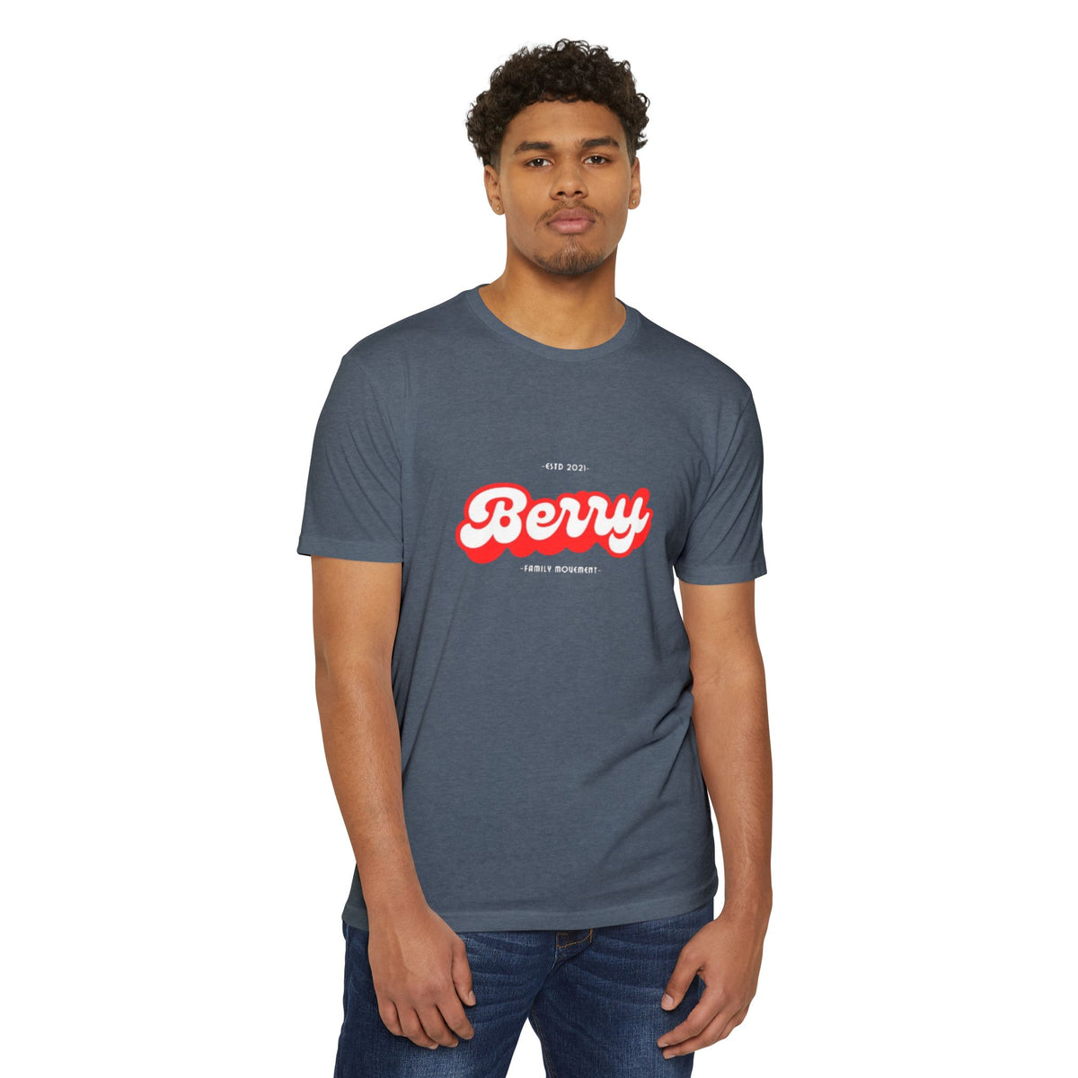 Berry Retro Script T-Shirt