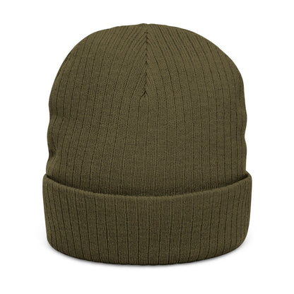 Embroidered 'Get It Movin' Beanie - Ribbed Knit Winter Hat