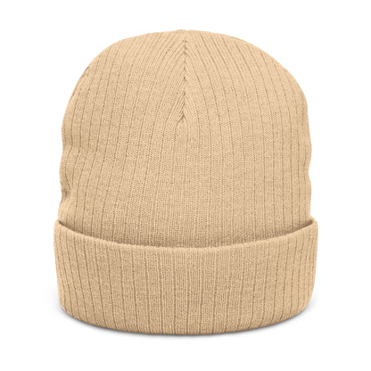 Embroidered 'Get It Movin' Beanie - Ribbed Knit Winter Hat