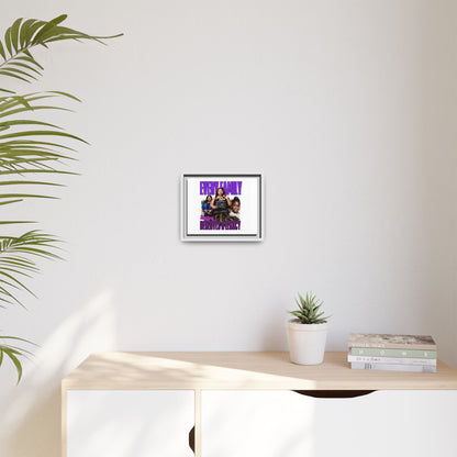 Framed Canvas Wall Art — "Every Family Deserves a Legacy" Inspirational Multi-Photo Print