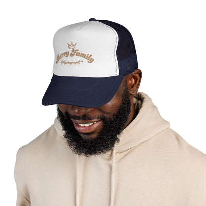 Trucker Cap — "Berry Family Movement" Logo Mesh Hat