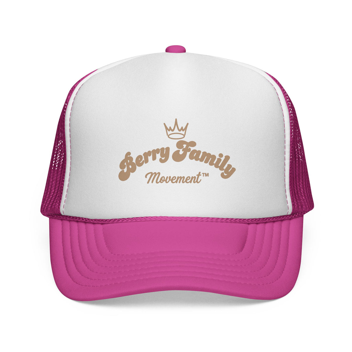 Trucker Cap — "Berry Family Movement" Logo Mesh Hat
