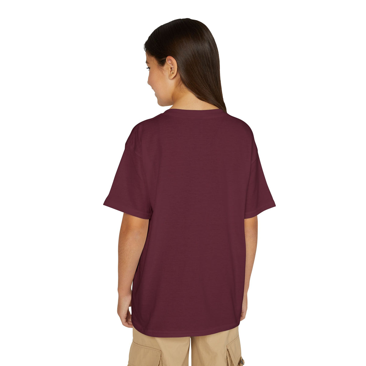 Youth Crest T-Shirt — "Berry" Vintage Family Coat of Arms Design